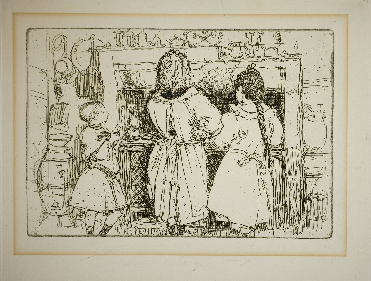 Préparations pour le petit-déjeuner - Louis Auguste Lepère