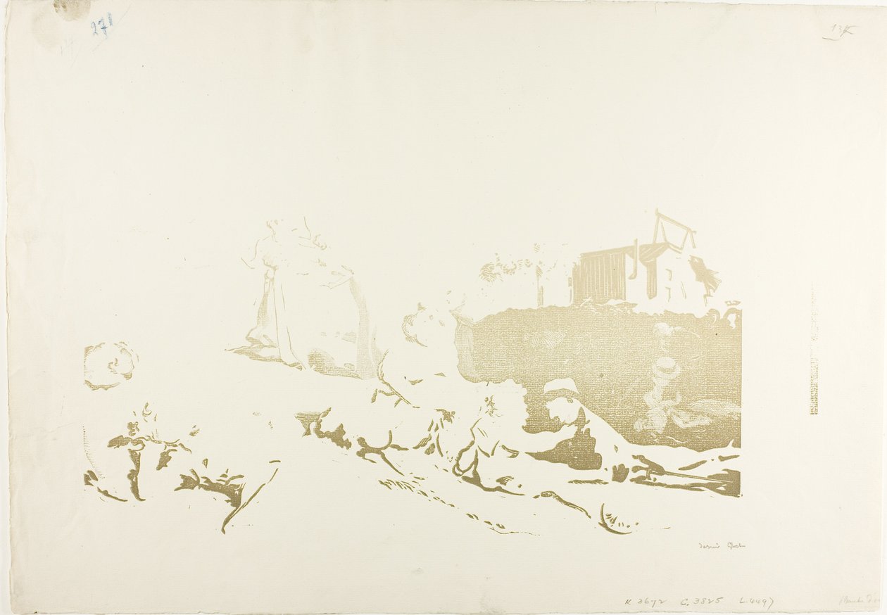 Bucolique moderne - Louis Auguste Lepère