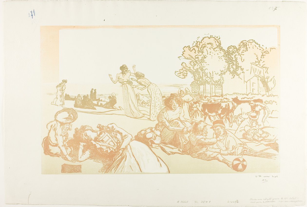 Bucolique moderne - Louis Auguste Lepère