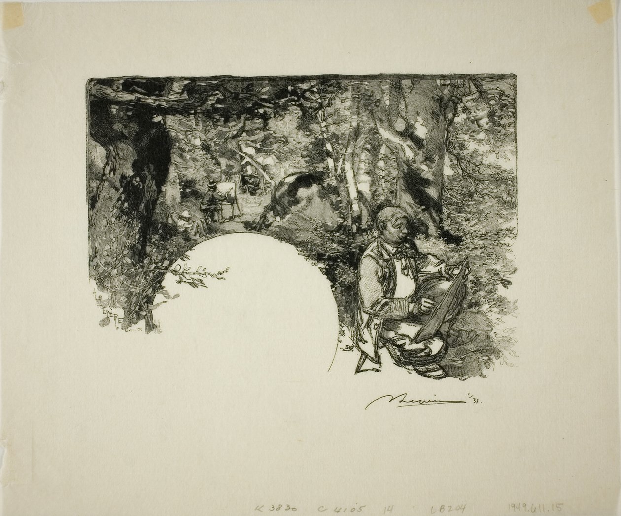 Peintres - Louis Auguste Lepère