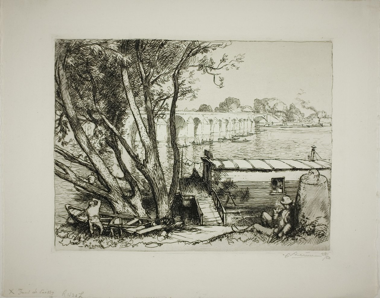 Poissy - Louis Auguste Lepère