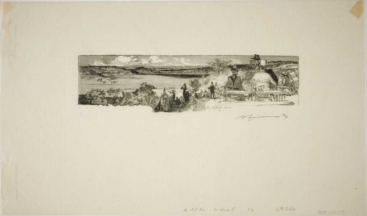 Vallée de la Sole - Louis Auguste Lepère