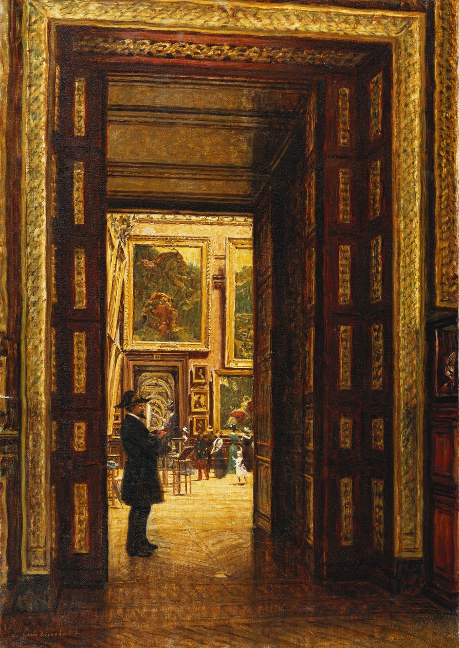 Au salon - Louis Beraud
