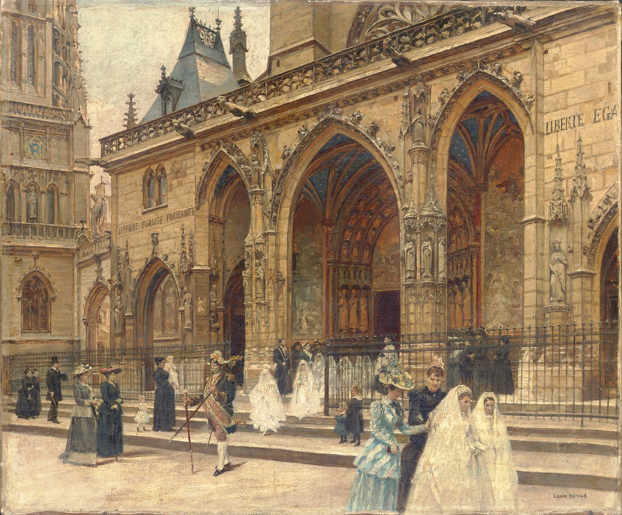 Première communion - Louis Beroud