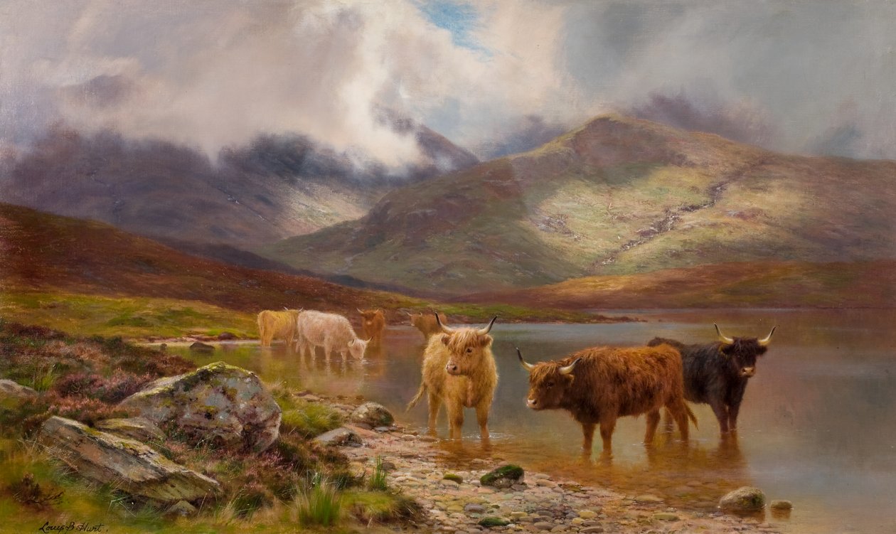 Bétail des Highlands - Louis Bosworth Hurt