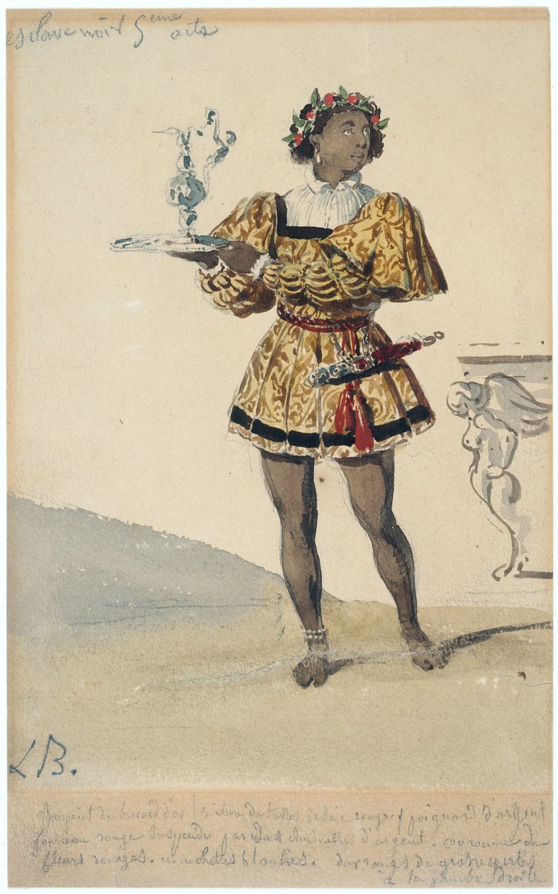 Esclave noir - Louis Boulanger