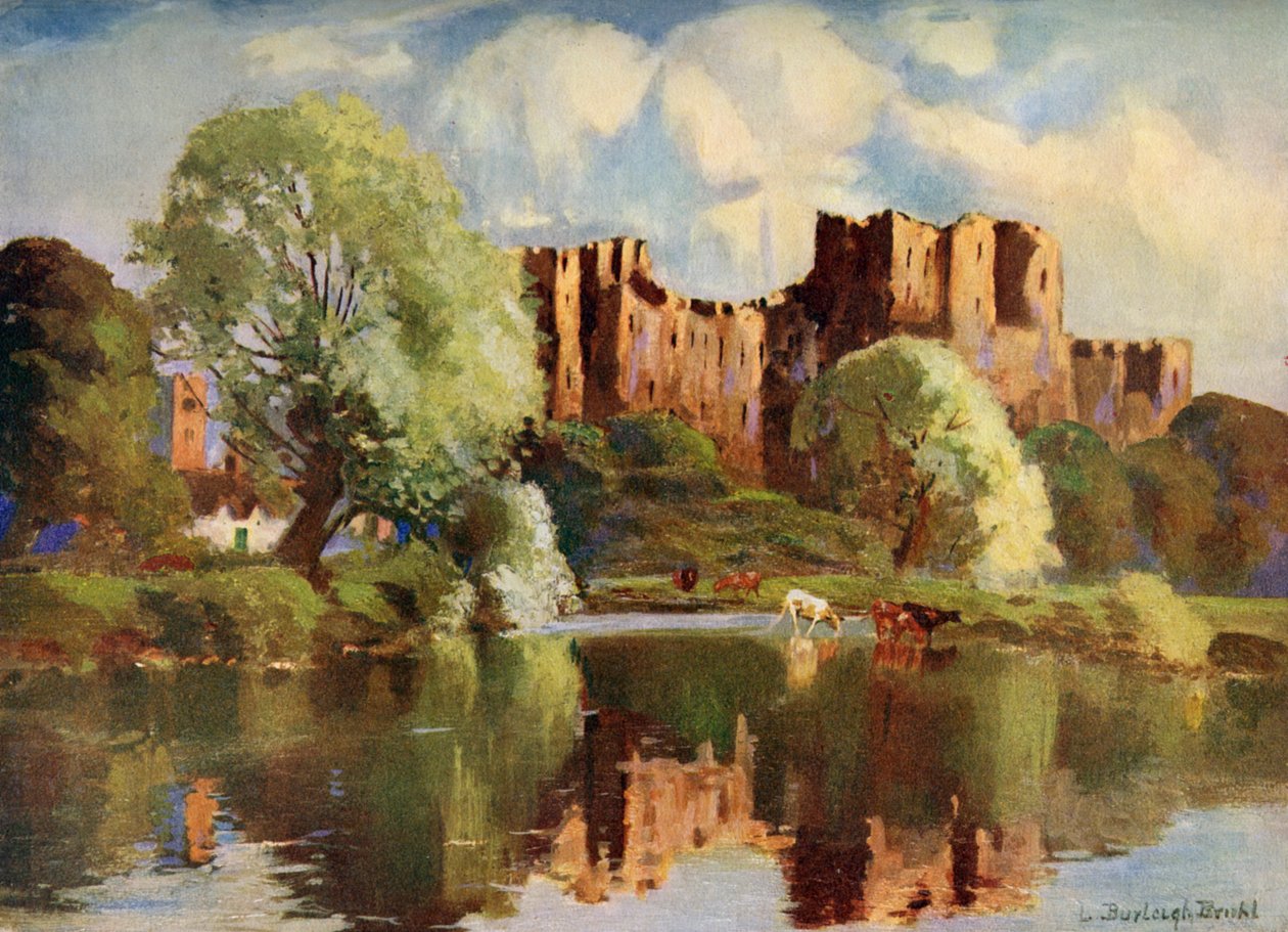 Château de Ludlow, Shropshire, 1924-1926 - Louis Burleigh Bruhl