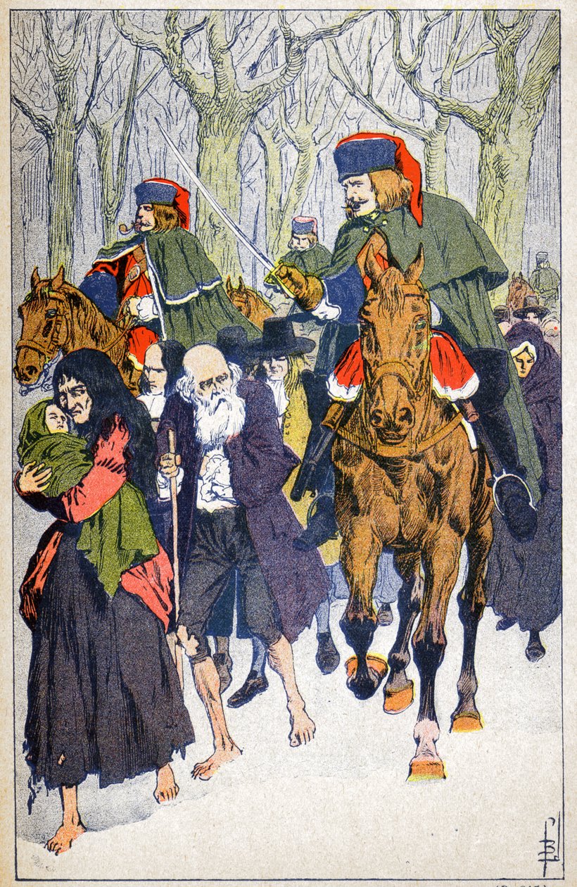 Arrestation des protestants - Louis Charles Bombled