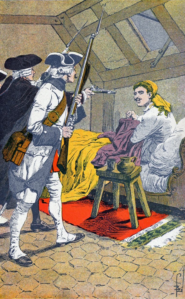 Arrestation de Cartouche - Louis Charles Bombled