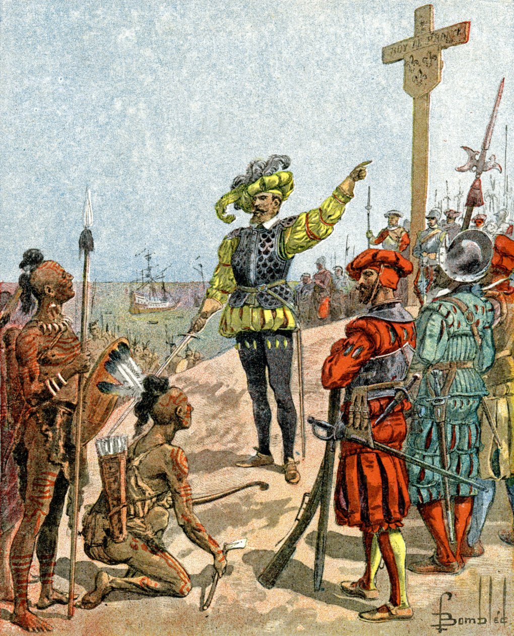 Jacques Cartier - Louis Charles Bombled