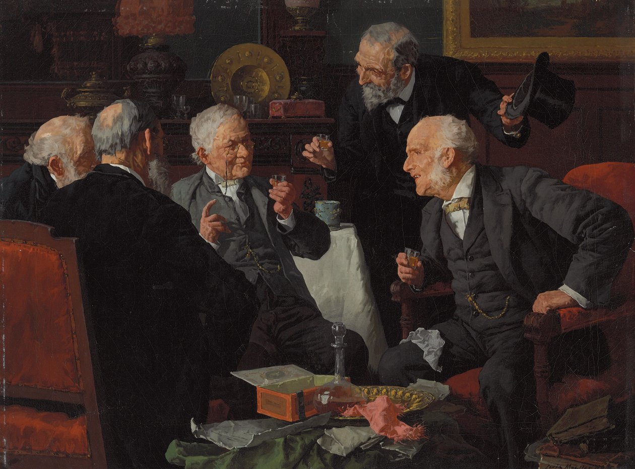 Un toast - Louis Charles Moeller