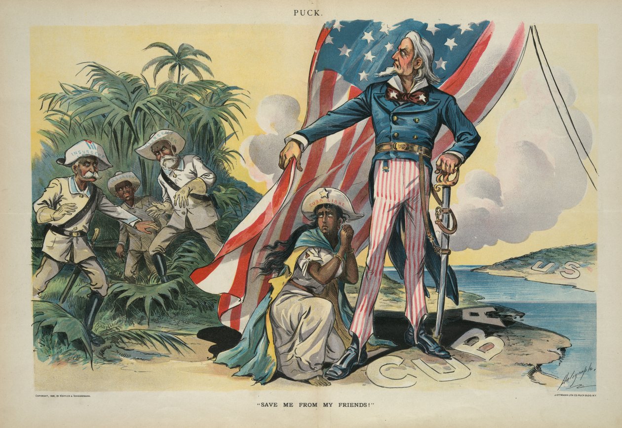 Sauve-moi de mes amis!, 1898 - Louis Dalrymple