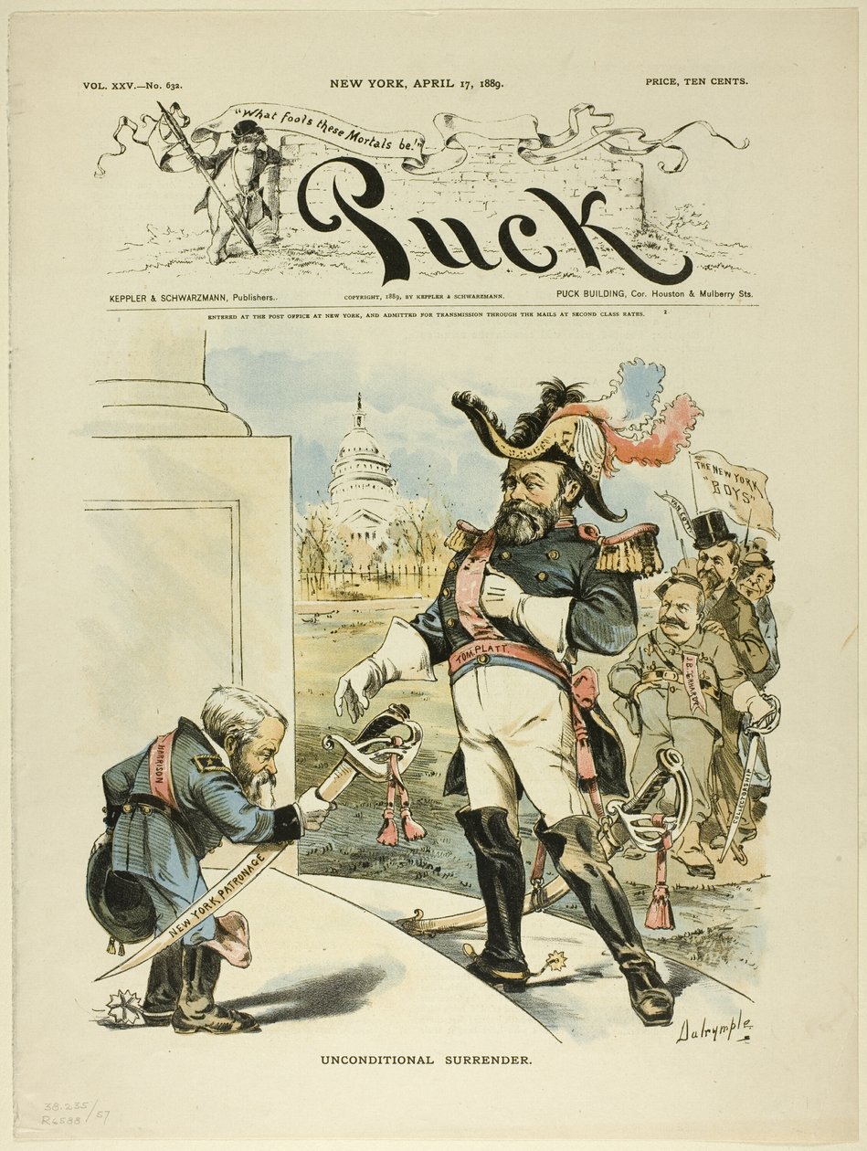 Abandon inconditionnel, de Puck - Louis Dalrymple