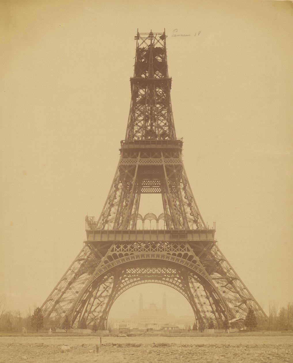 Construction de la Tour Eiffel - Louis Emile Durandelle