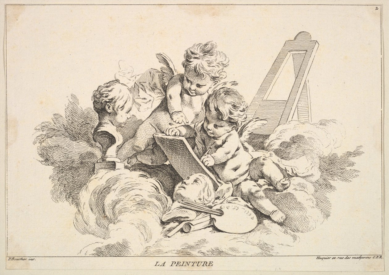 Peinture - Louis Felix de la Rue