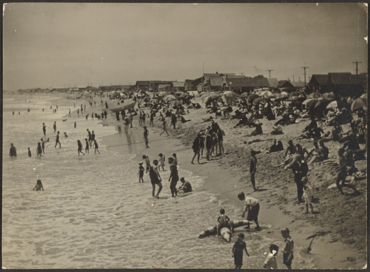 [Scène de plage] - Louis Fleckenstein