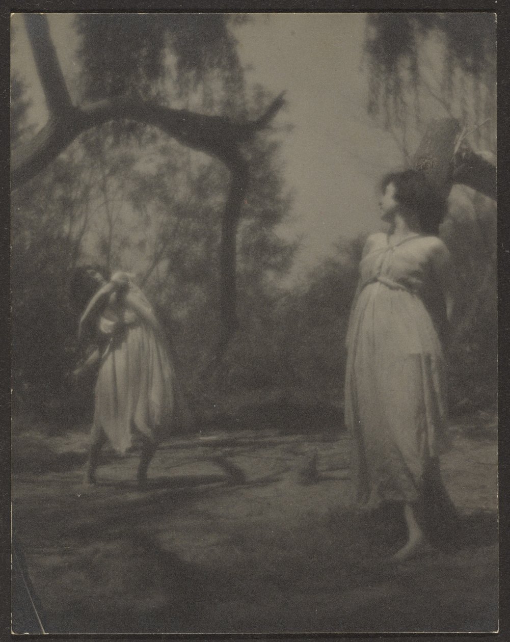 [Danseurs dans le jardin] - Louis Fleckenstein