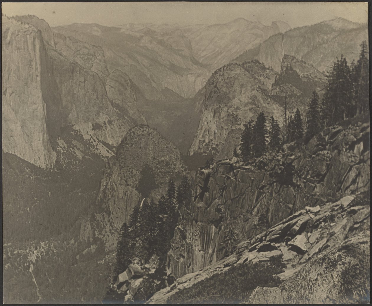 Yosemite - depuis Artists Point - Louis Fleckenstein