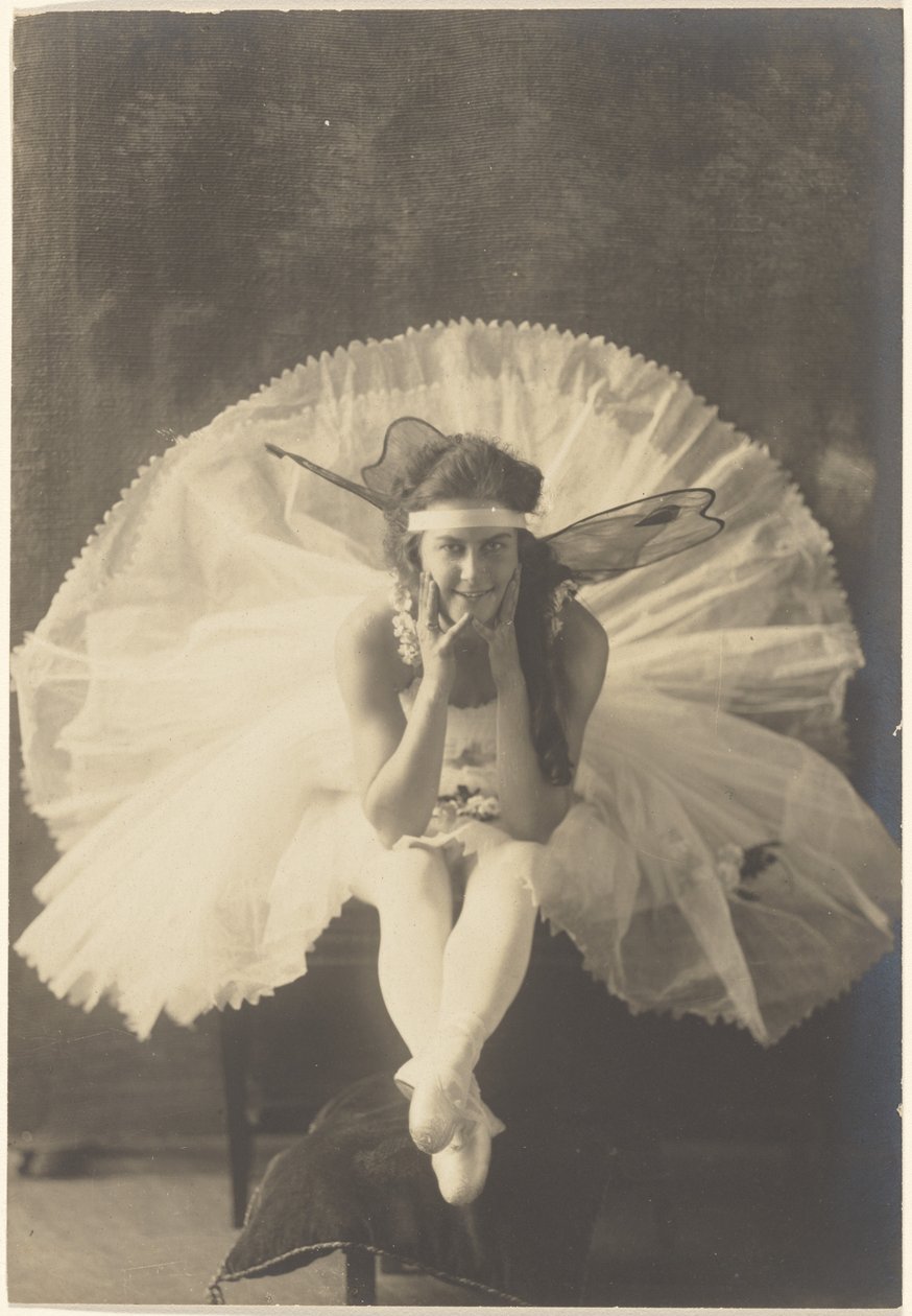 [Jeune ballerine aux ailes de fée] - Louis Fleckenstein