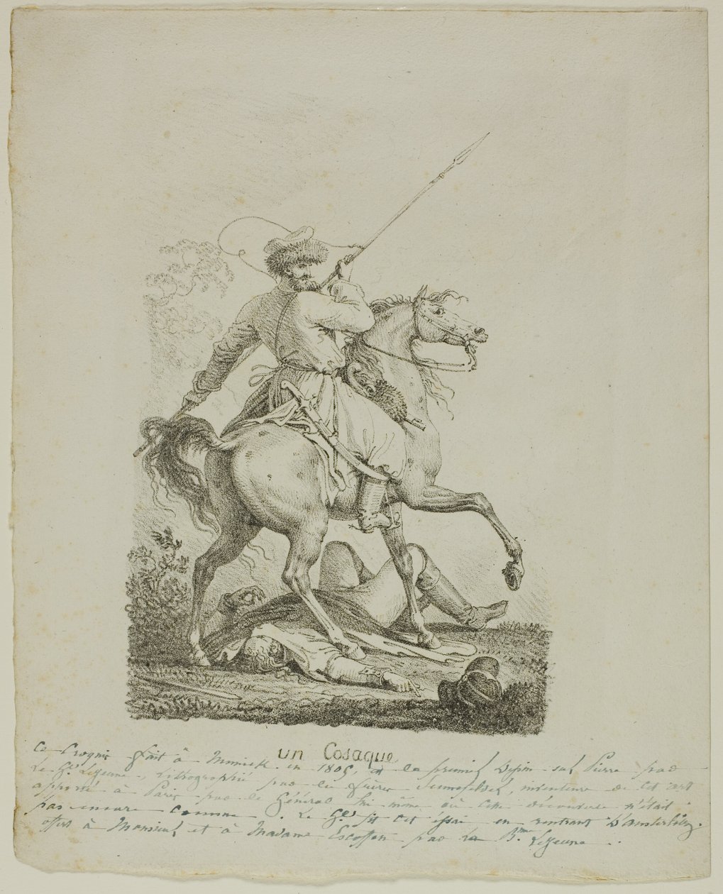 Un Cosaque - Louis Francois Lejeune