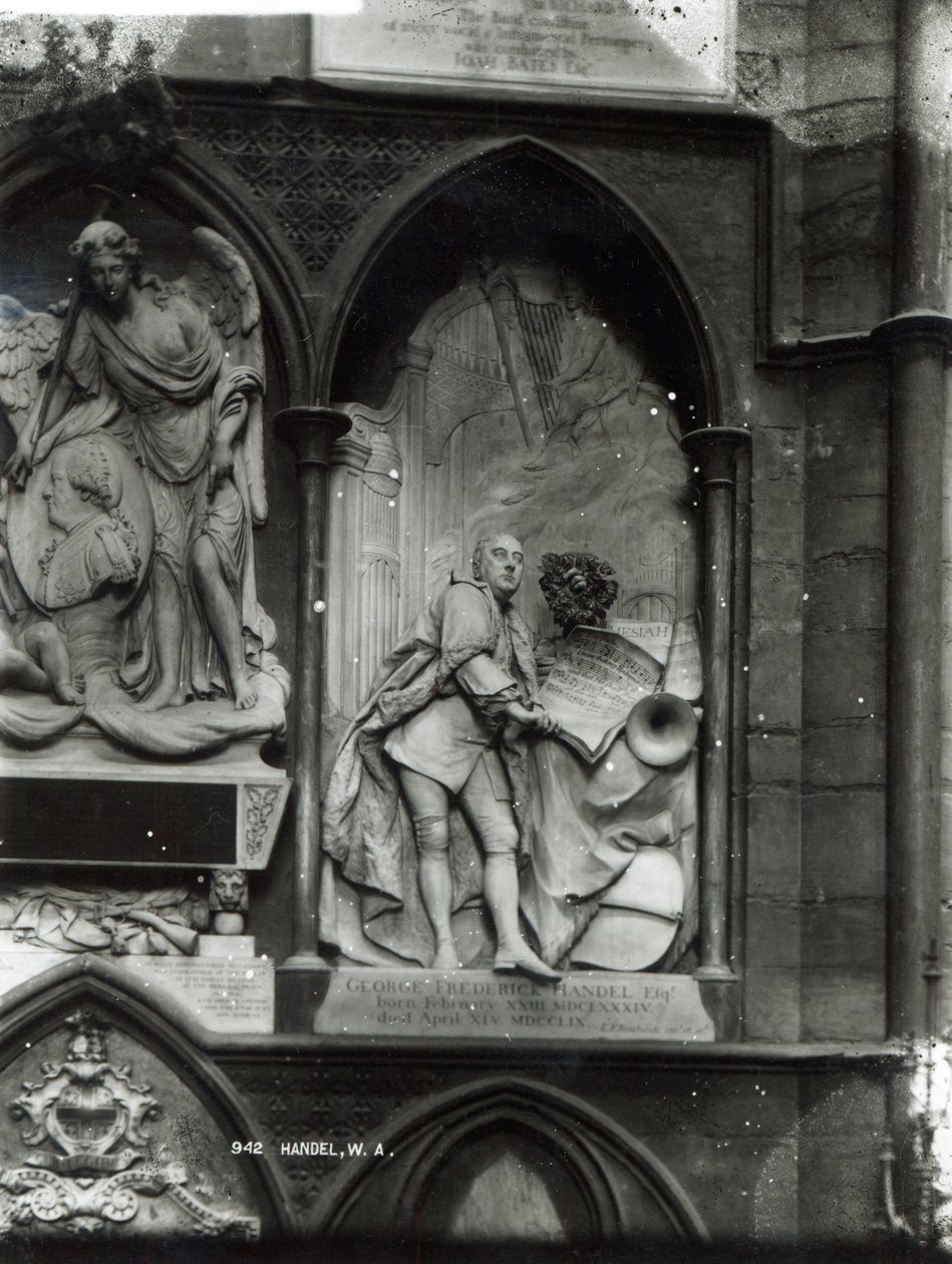 Monument à Handel, 1762 - Louis Francois Roubilliac
