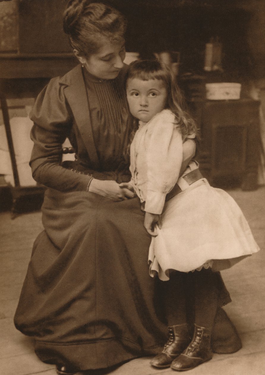 Femme et enfant, 1937 - Louis Guichard