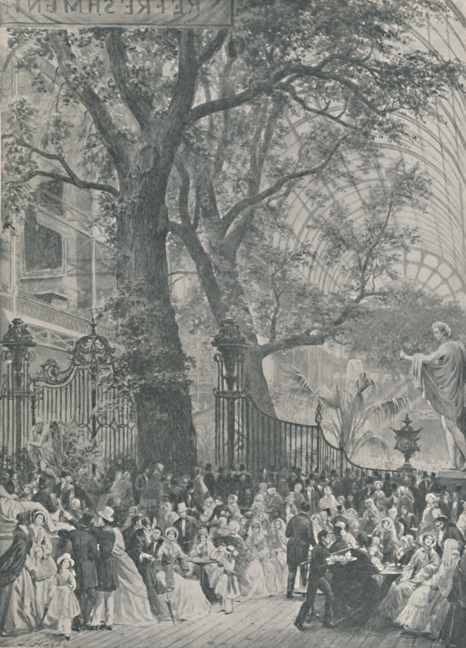 À la Grande Exposition, 1851, 1920 - Louis Haghe