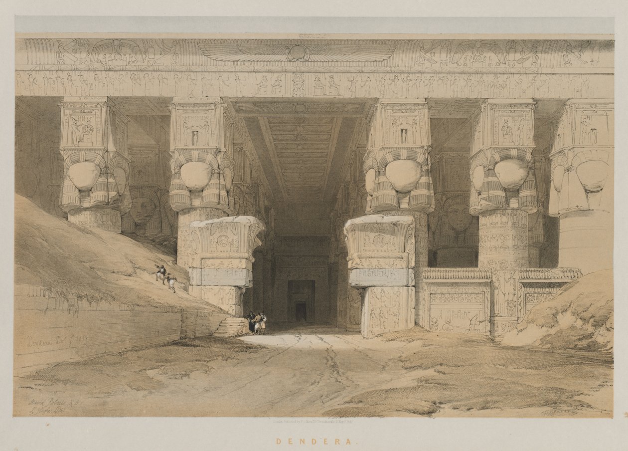 Égypte et Nubie, Volume I : Dendera, 1847 - Louis Haghe