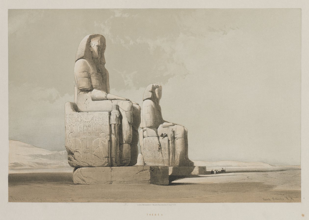 Égypte et Nubie, Volume I : Thèbes - Louis Haghe