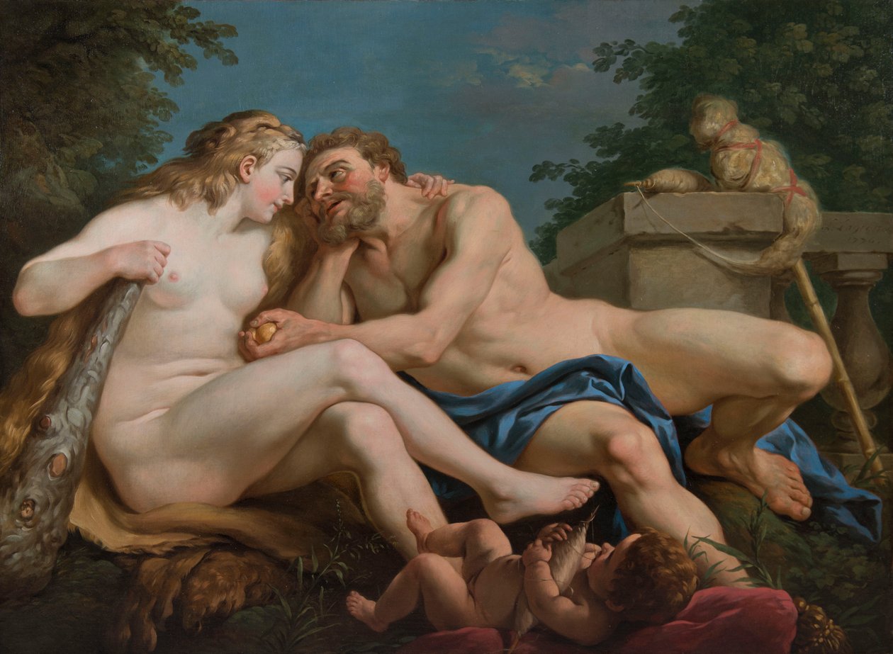 Hercule et Omphale - Louis Jean François Lagrenée