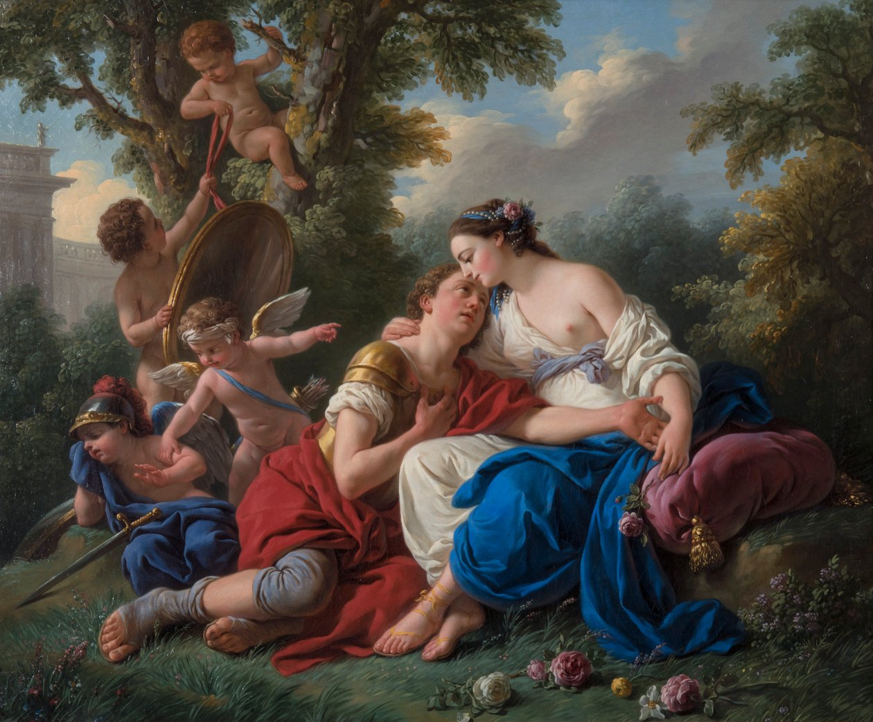 Rinaldo et Armida - Louis Jean François Lagrenée
