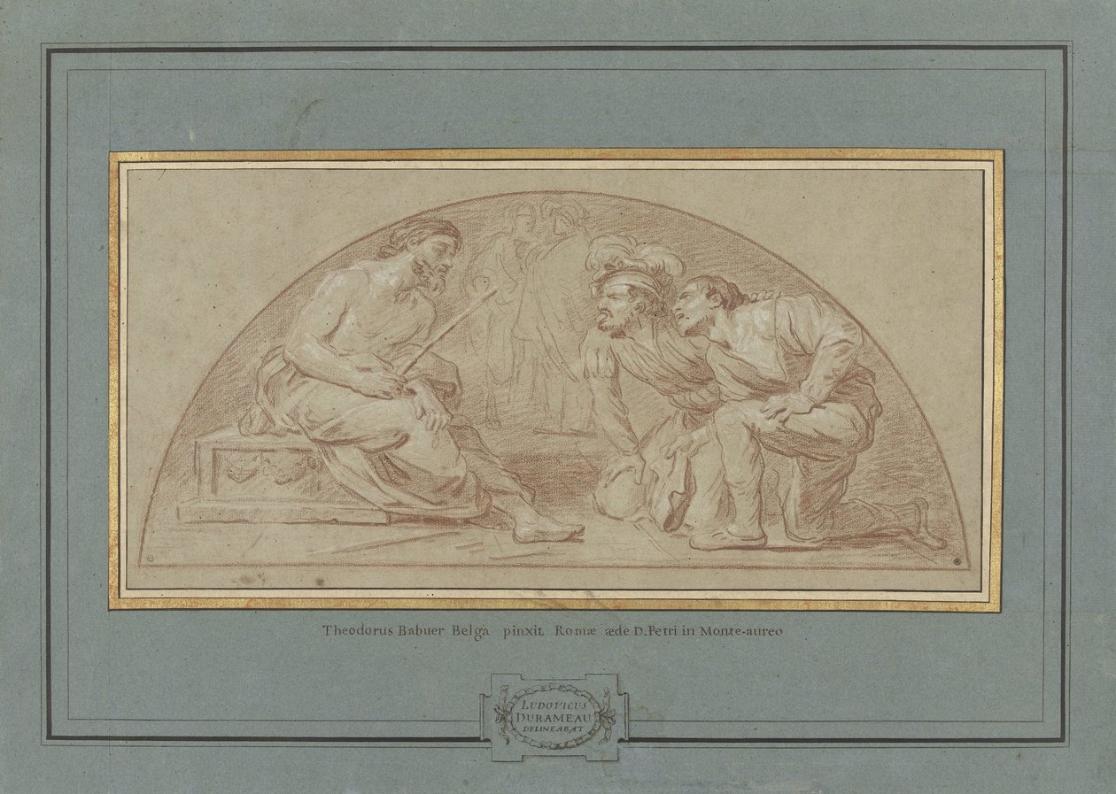Moquerie du Christ - Louis Jean Jacques Durameau