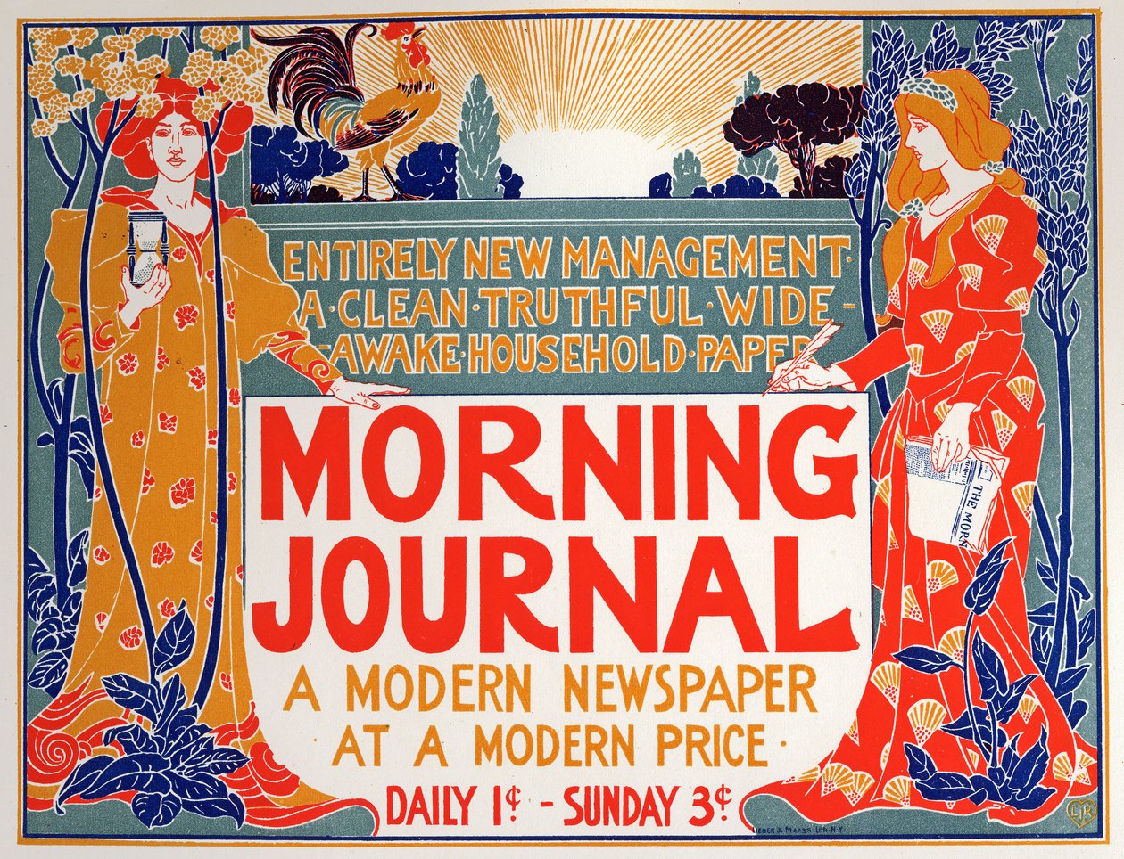 Journal du matin - Louis John Rhead