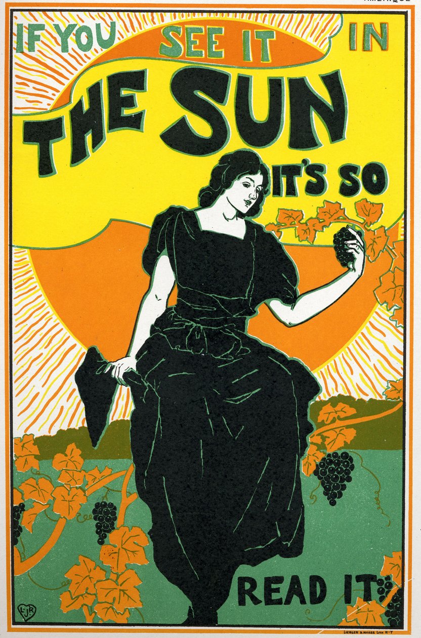 Le Soleil, journal, USA - Louis John Rhead
