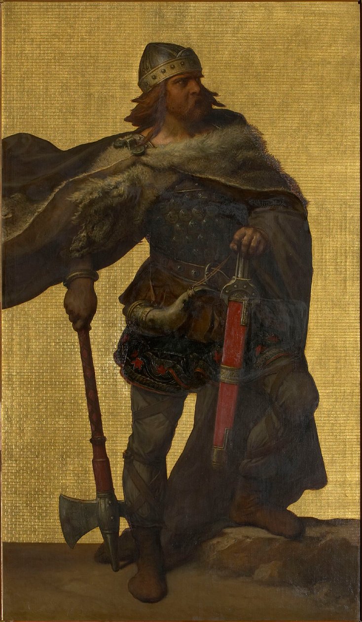 Pépin de Herstal, 1872-1877 - Louis Joseph Gallait