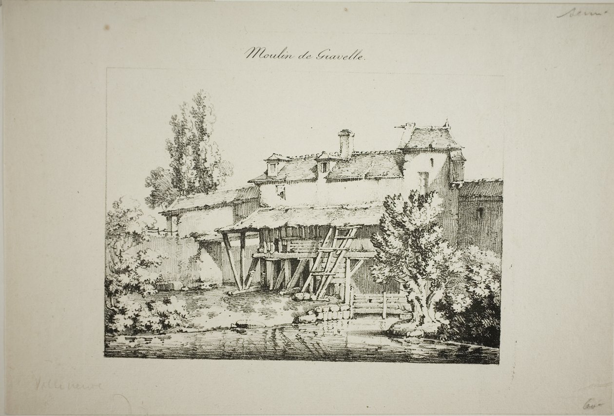 Moulin à Gravelle, I - Louis Jules Frederic Villeneuve