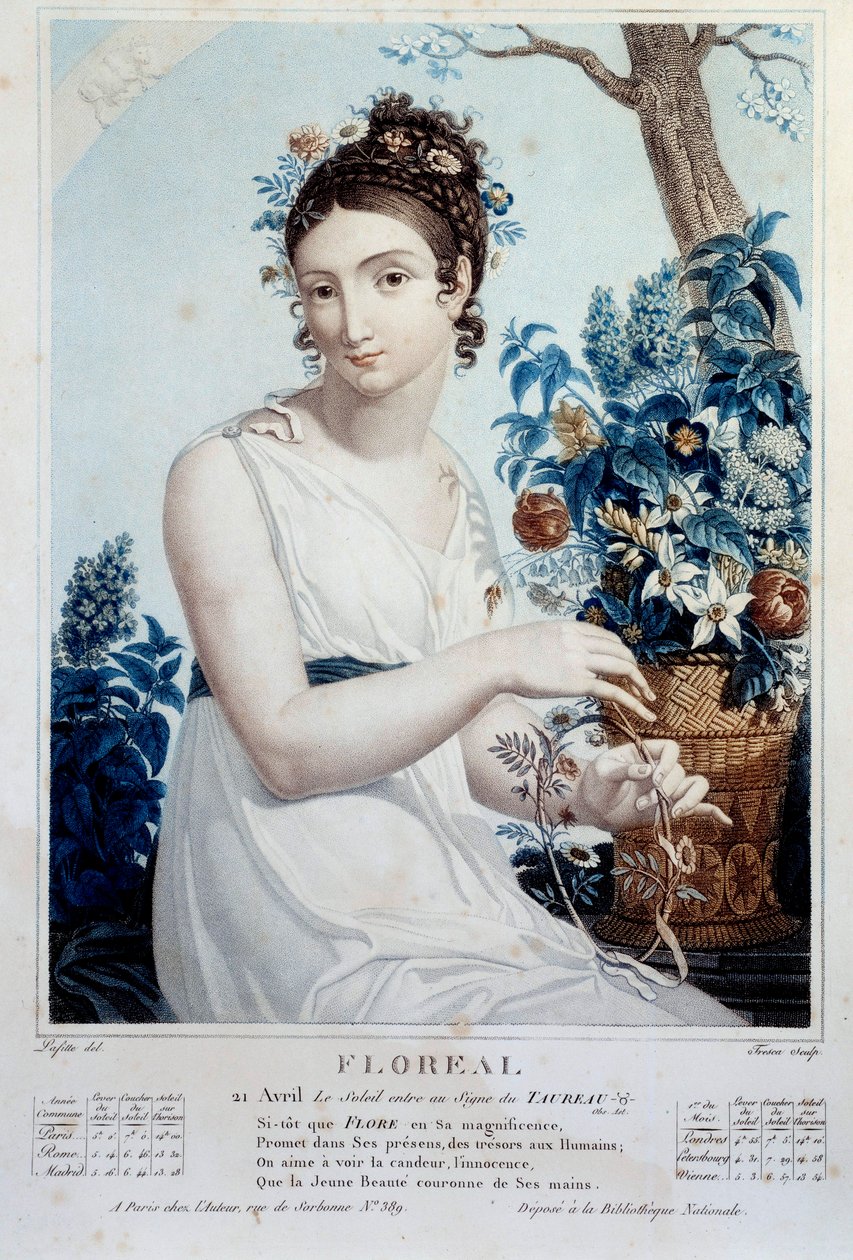Calendrier républicain révolutionnaire : Floréal - Louis Lafitte