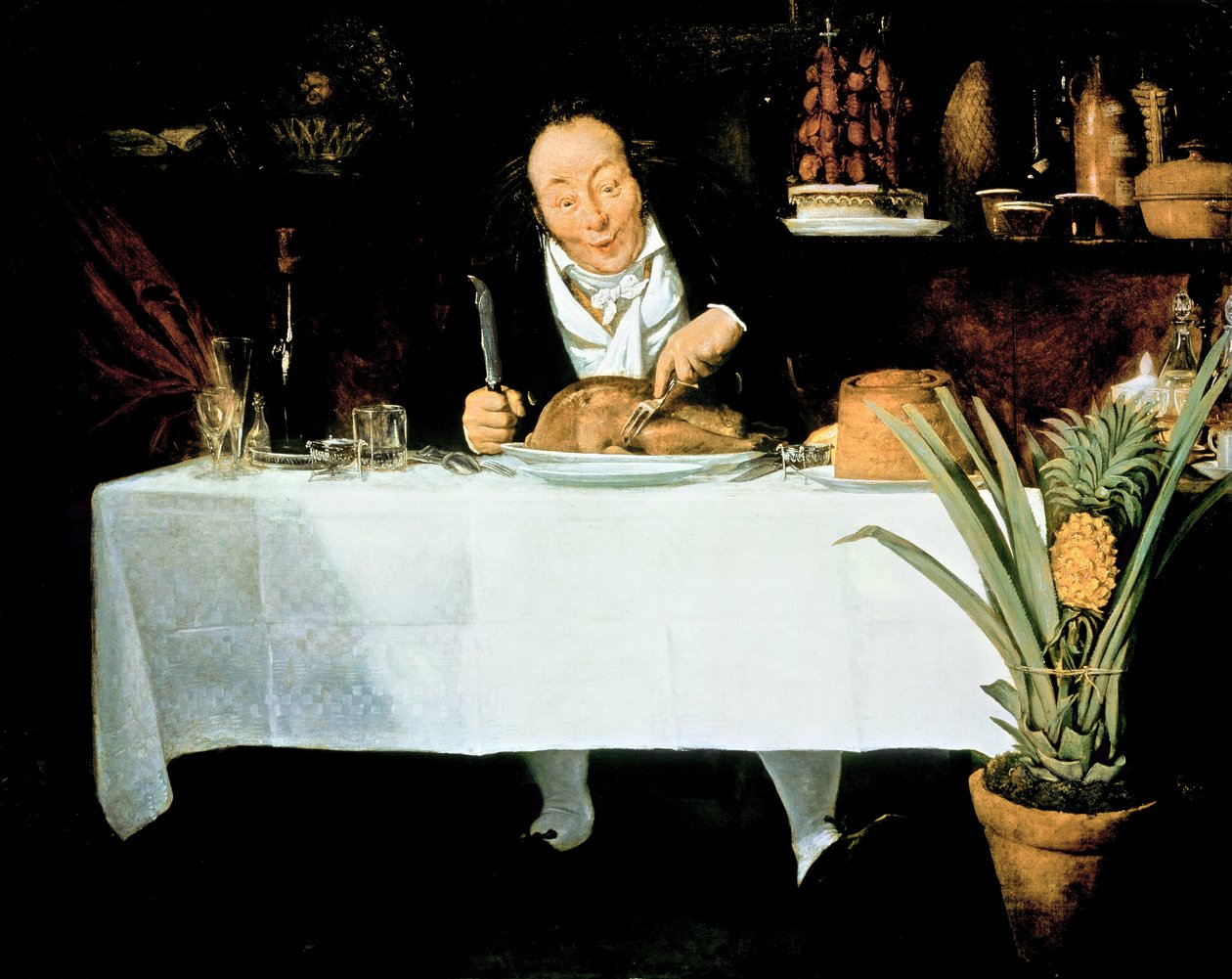 Le Gourmand - Louis Leopold Boilly