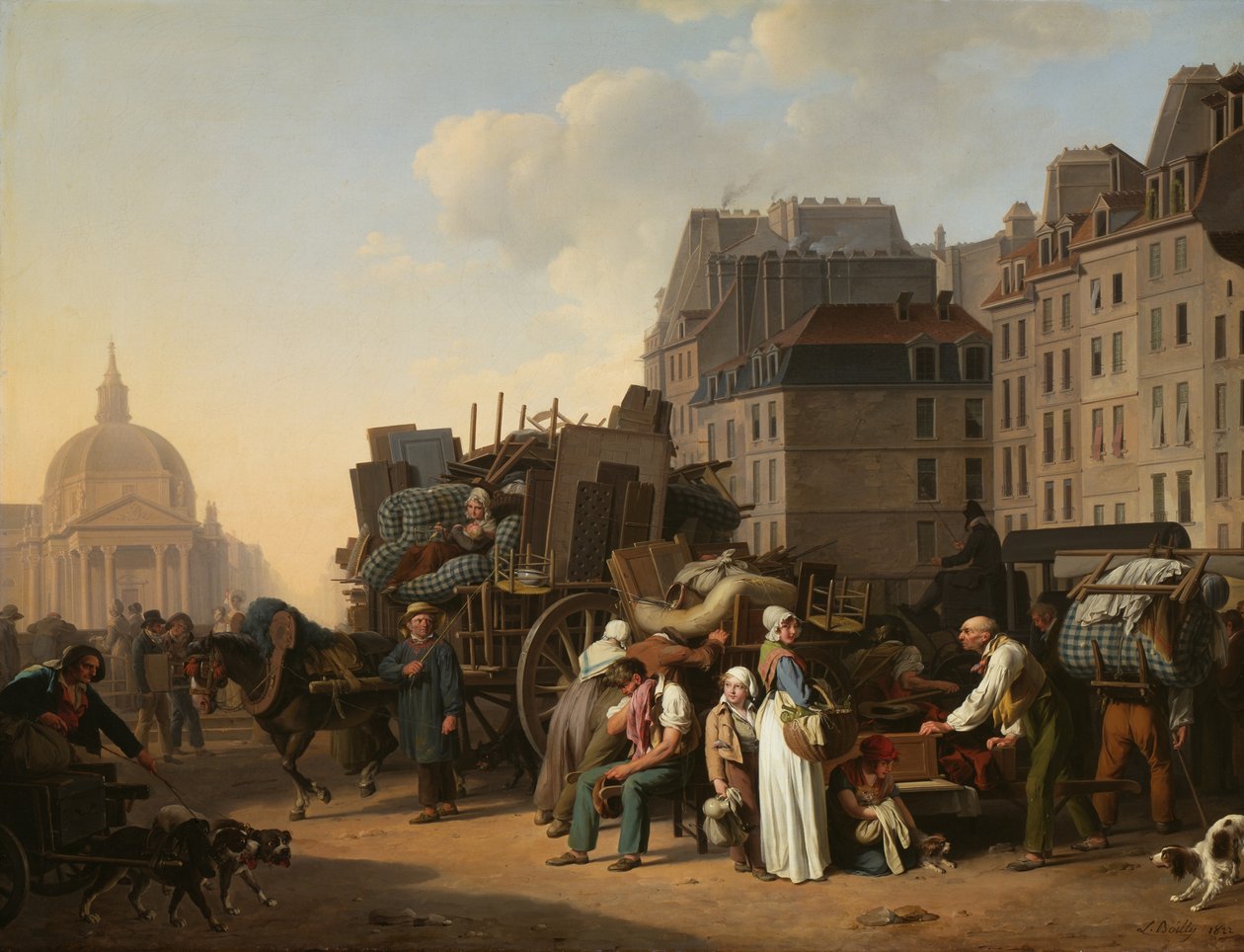 Les mouvements - Louis Leopold Boilly