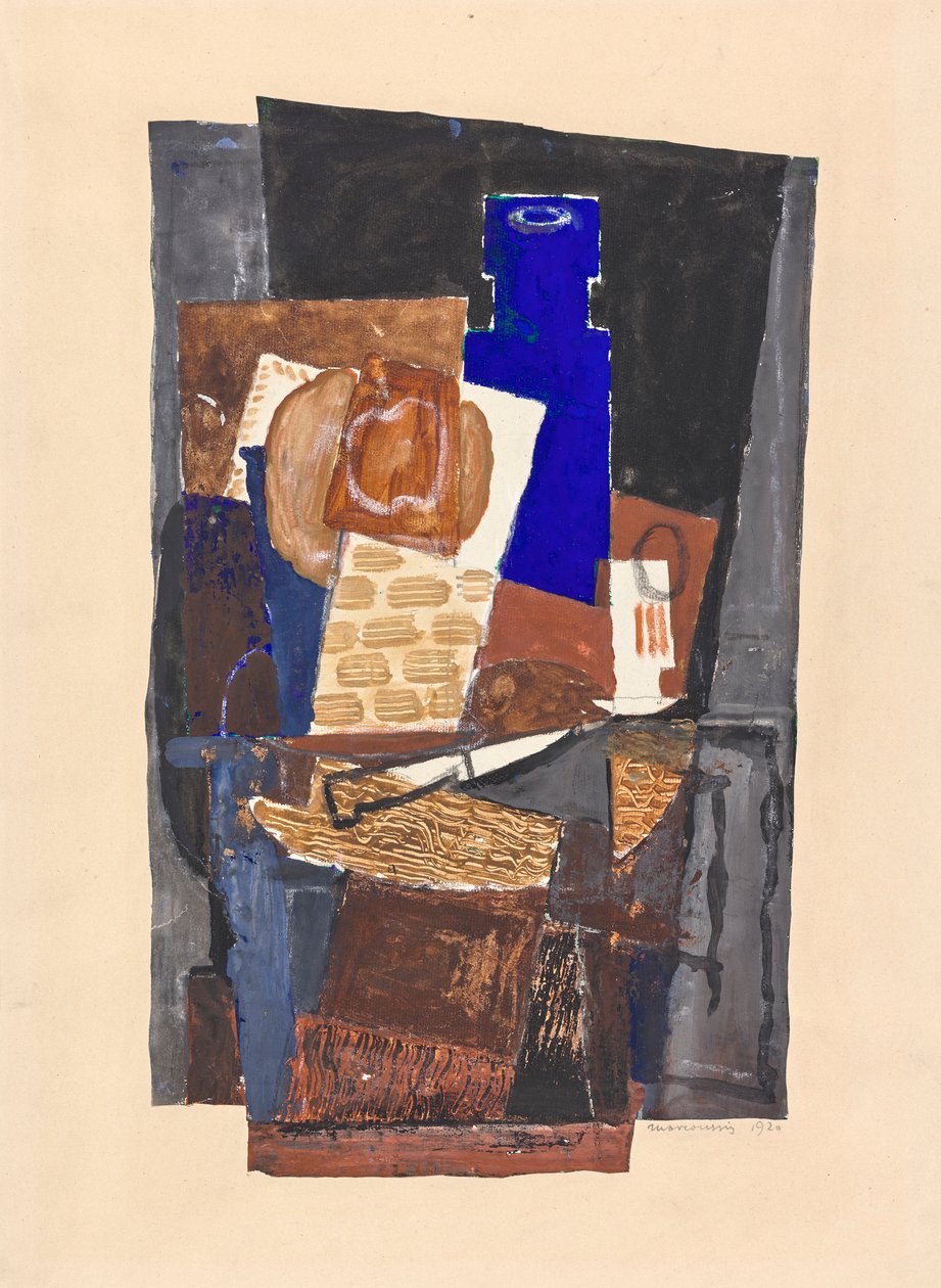 Nature morte avec couteau - Louis Marcoussis