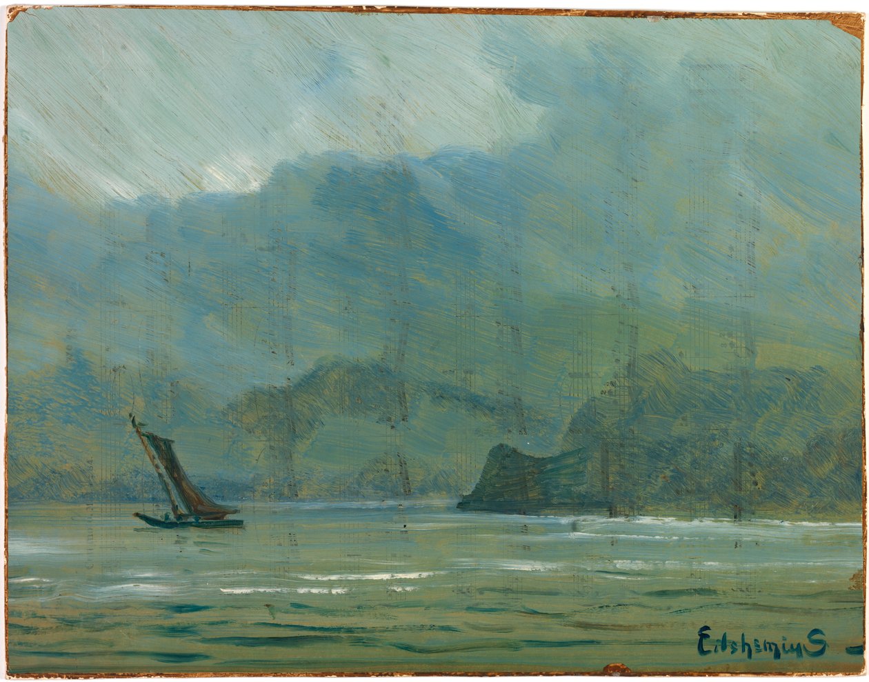 Paysage bleu pâle - Louis Michel Eilshemius