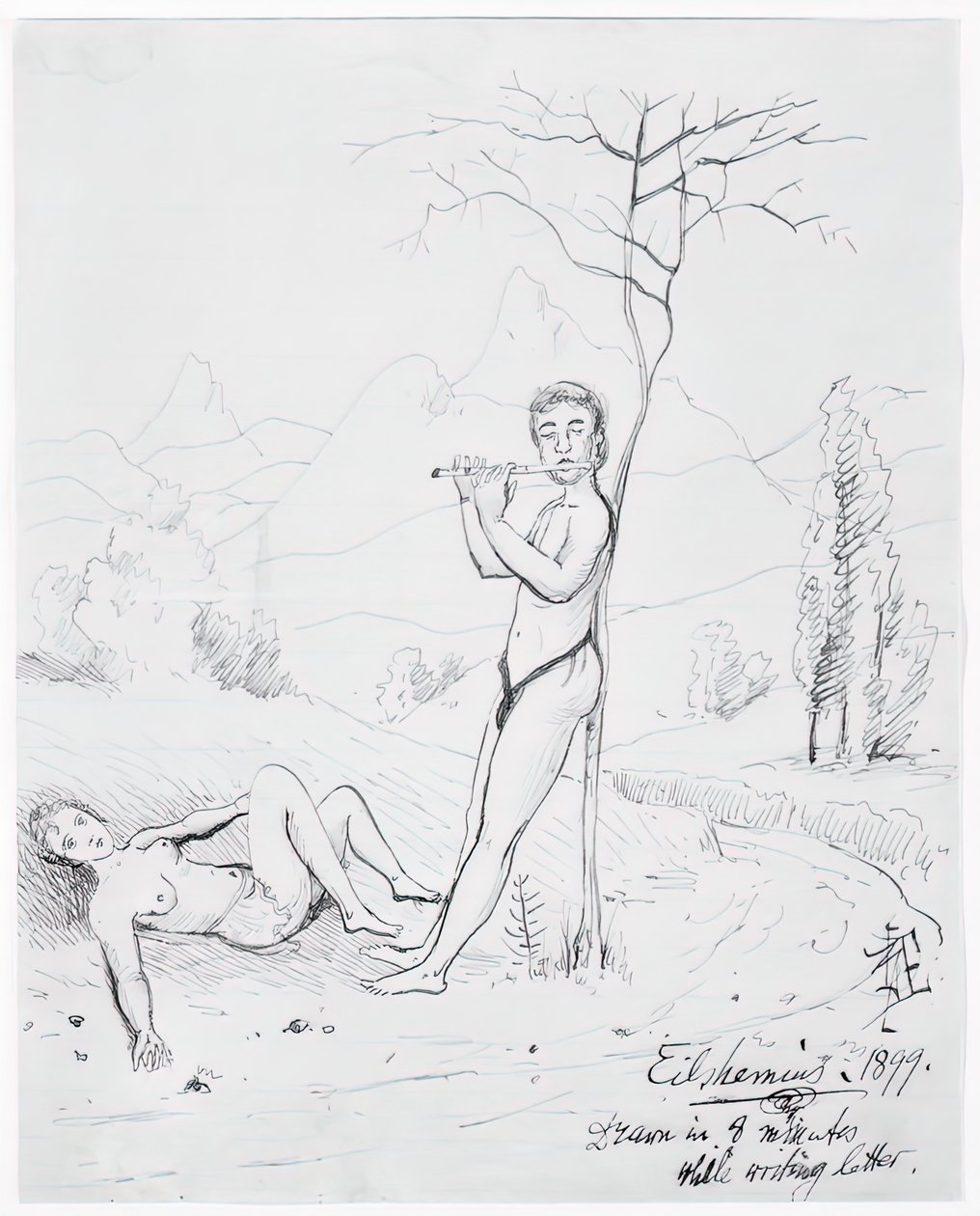 Pastorale, 1899 - Louis Michel Eilshemius