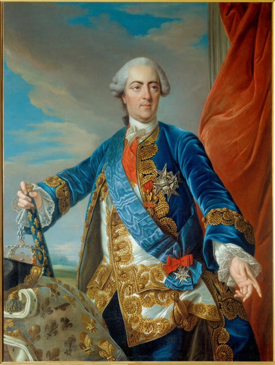 Portrait de Louis XV - Louis Michel van Loo