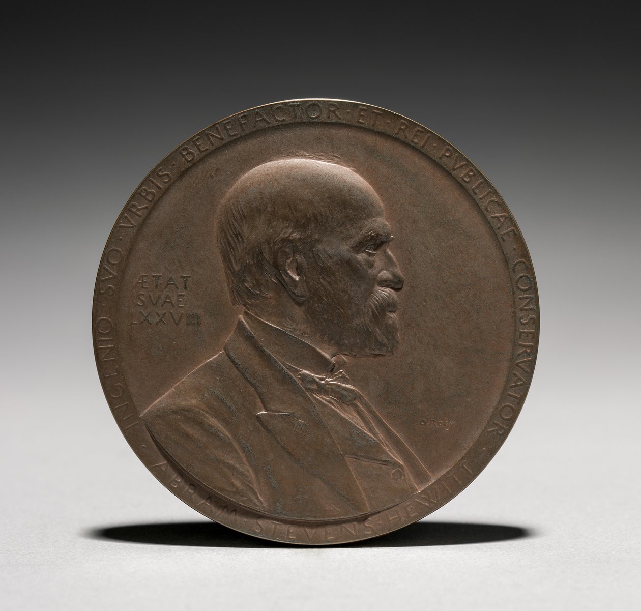 Médaille : Abram Stevens Hewitt - Louis Oscar Roty
