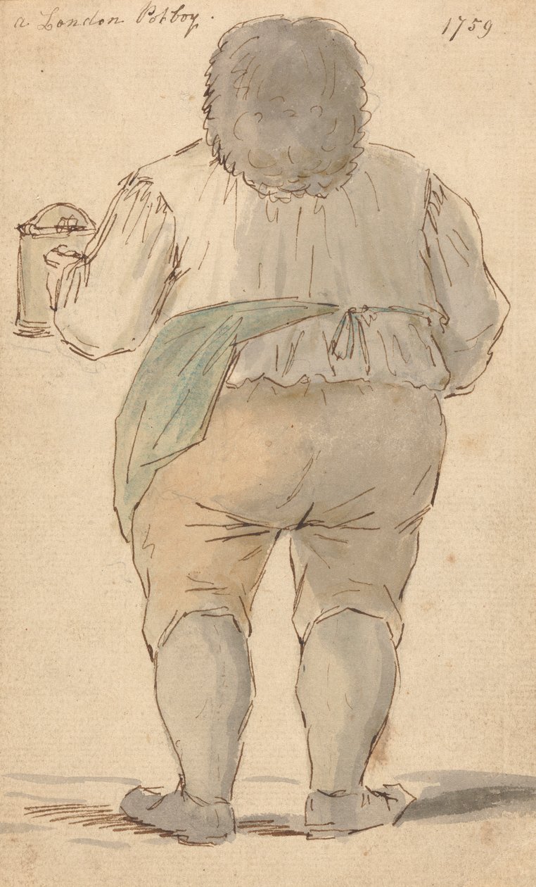 Un garçon de taverne londonien - Louis Philippe Boitard