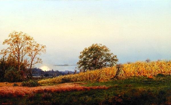 La Lune des moissons - Louis Rémy Mignot