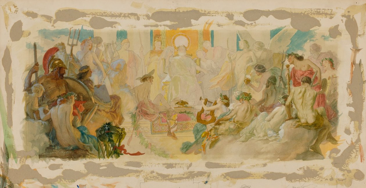 Conclave des dieux - Louis Schaettle