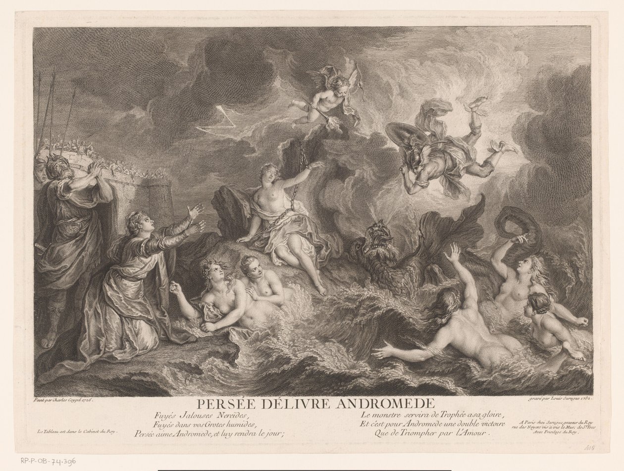 Persée libère Andromède - Louis Surugue