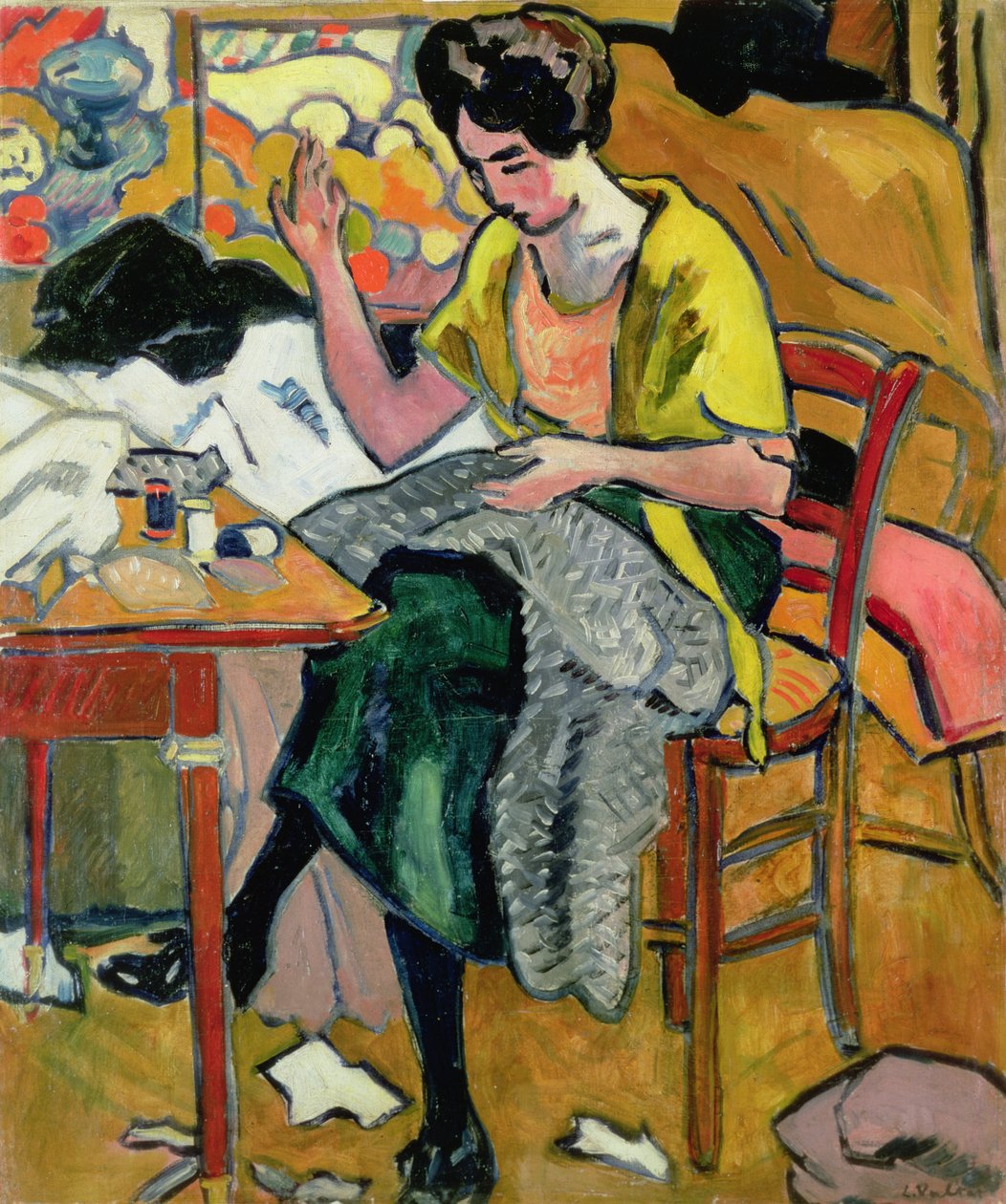 La Couturière - Louis Valtat