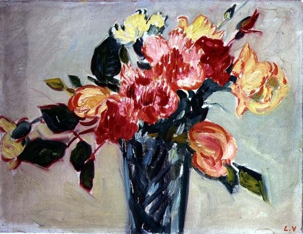 Vase de roses - Louis Valtat